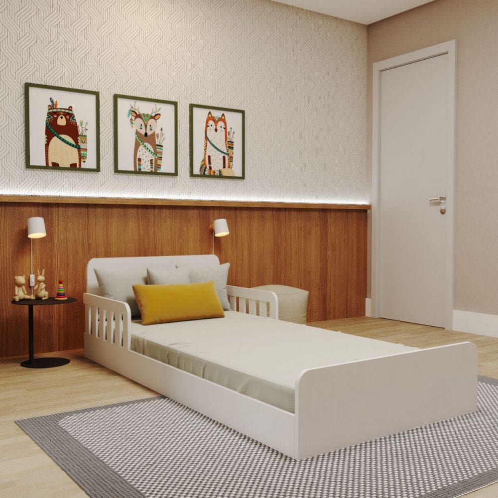 Cômoda Retrô Lottus 4 Gavetas Feijó