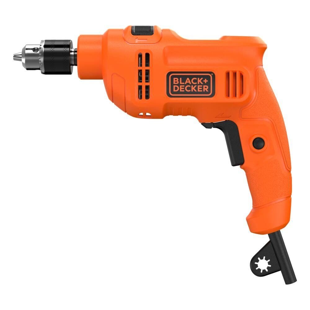 Furadeira Impacto 10mm 450W Black Decker BED710450