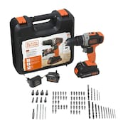Furadeira e Parafusadeira Sem Fio Black Decker BCD704C1KA Bivolt