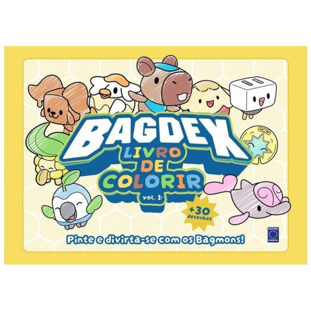 Bagdex - Livro De Colorir - Premium