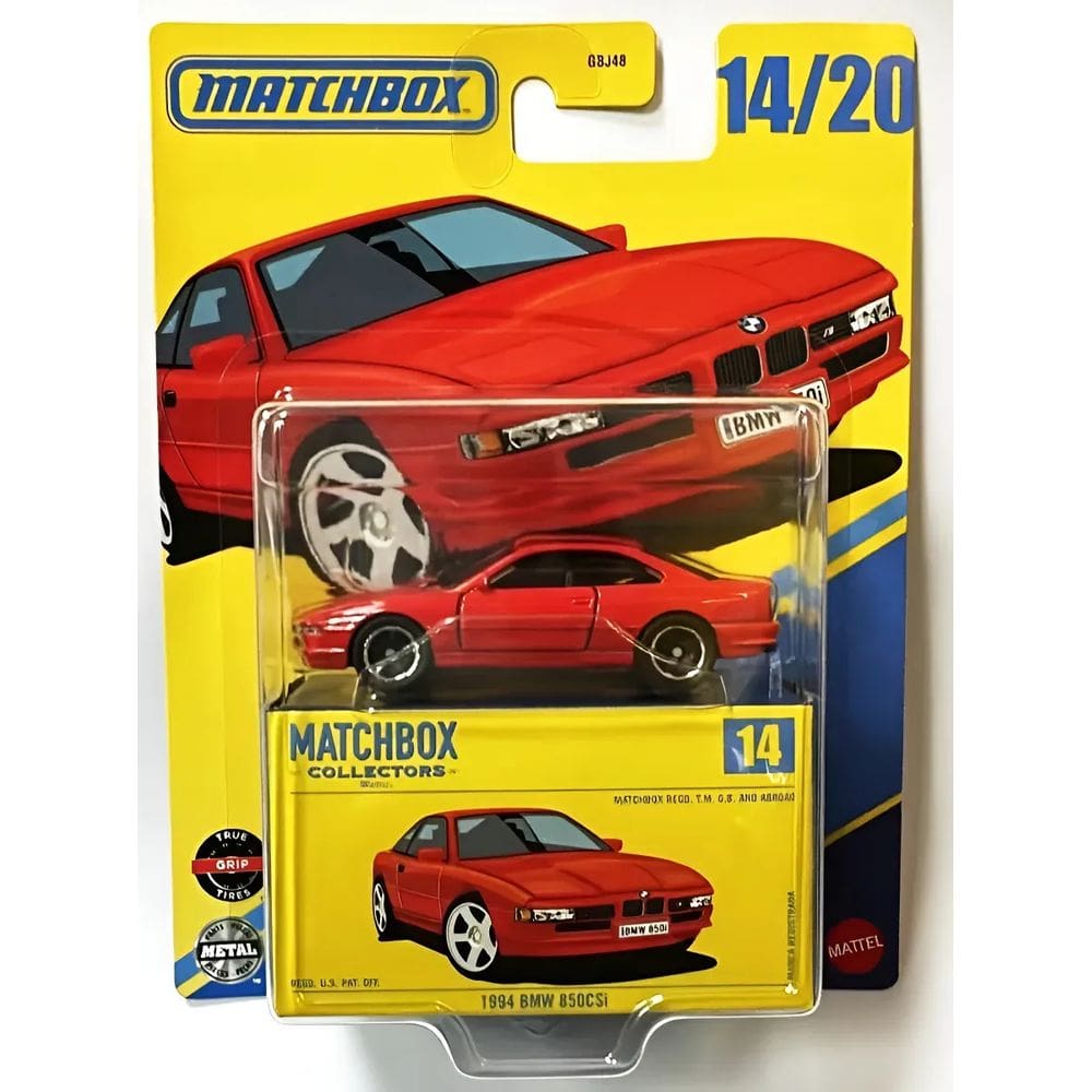 Carrinho - Matchbox - BMW 850csi MATTEL
