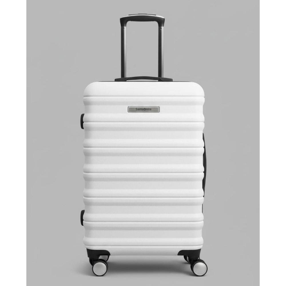 Samsonite Mala de Bordo Rígida Branca Expansível