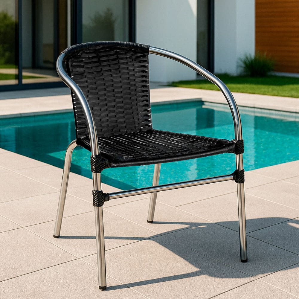 Cadeira Pool Aluminio Fibra Sintetica Area Gourmet Acesse Moveis