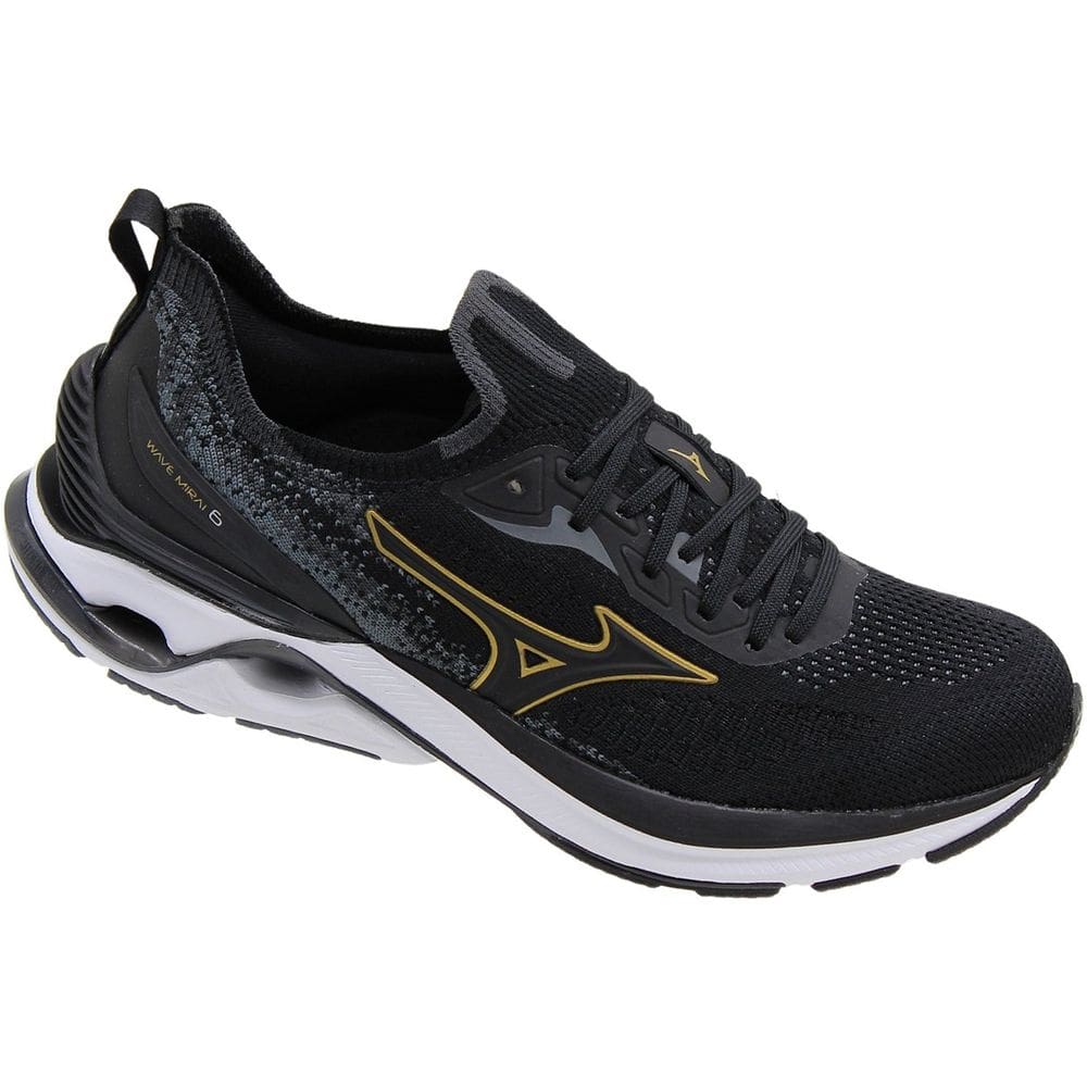 Tênis Mizuno Wave Mirai 6 Knit Corrida Caminhada Masculino