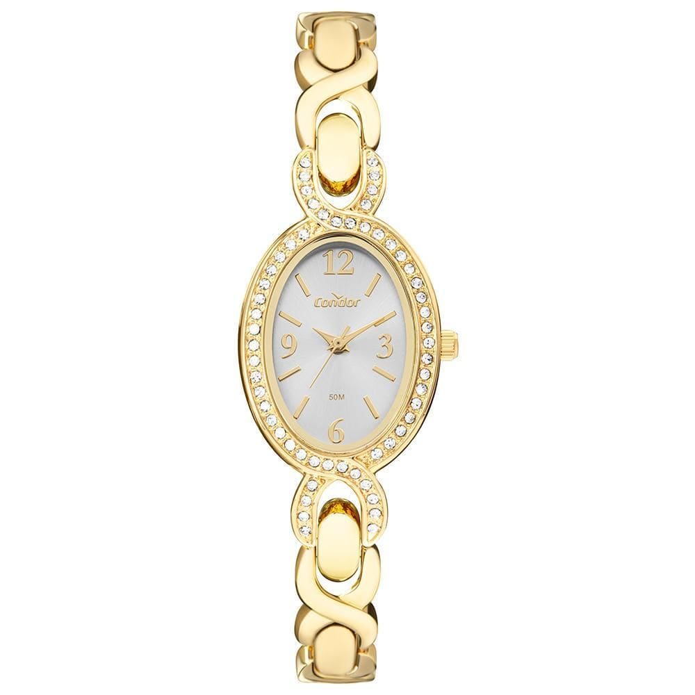 Relógio Condor Feminino Bracelete Dourado - CO2035NVI/5X