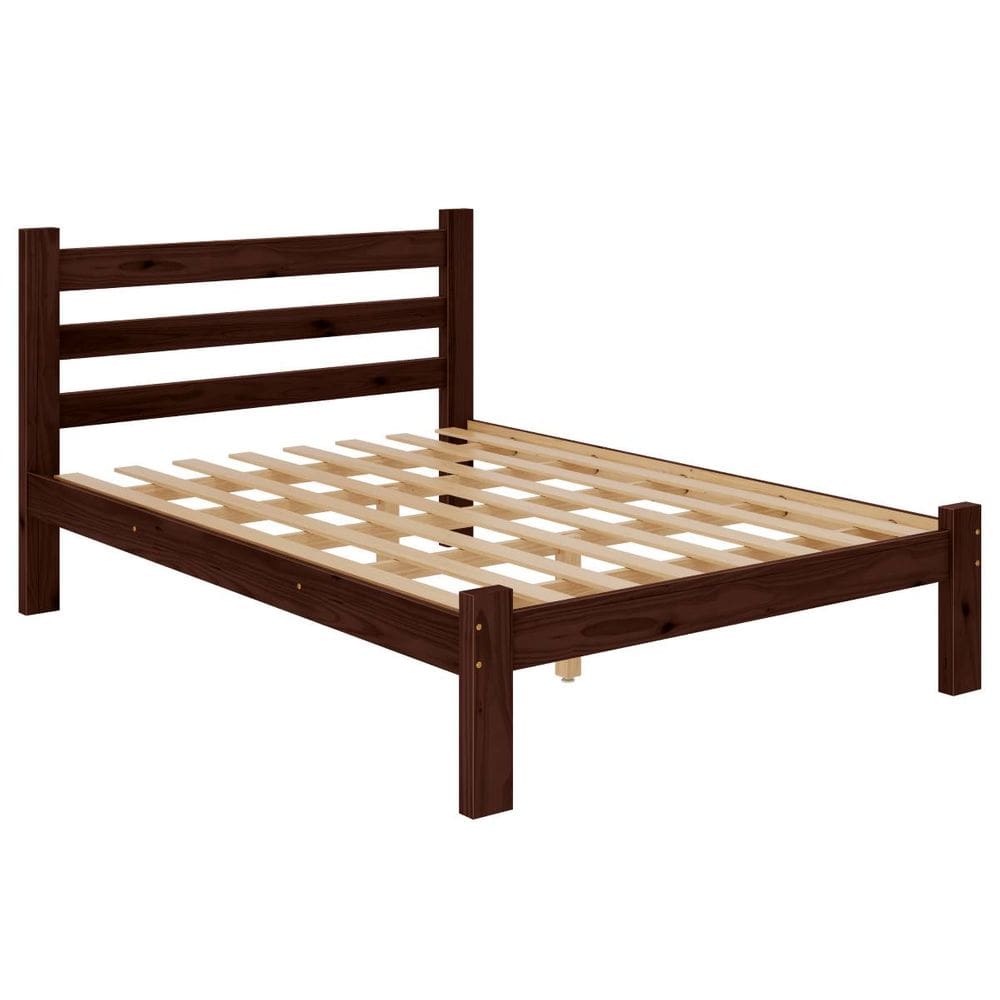 Cama Casal Rubi New Castanho