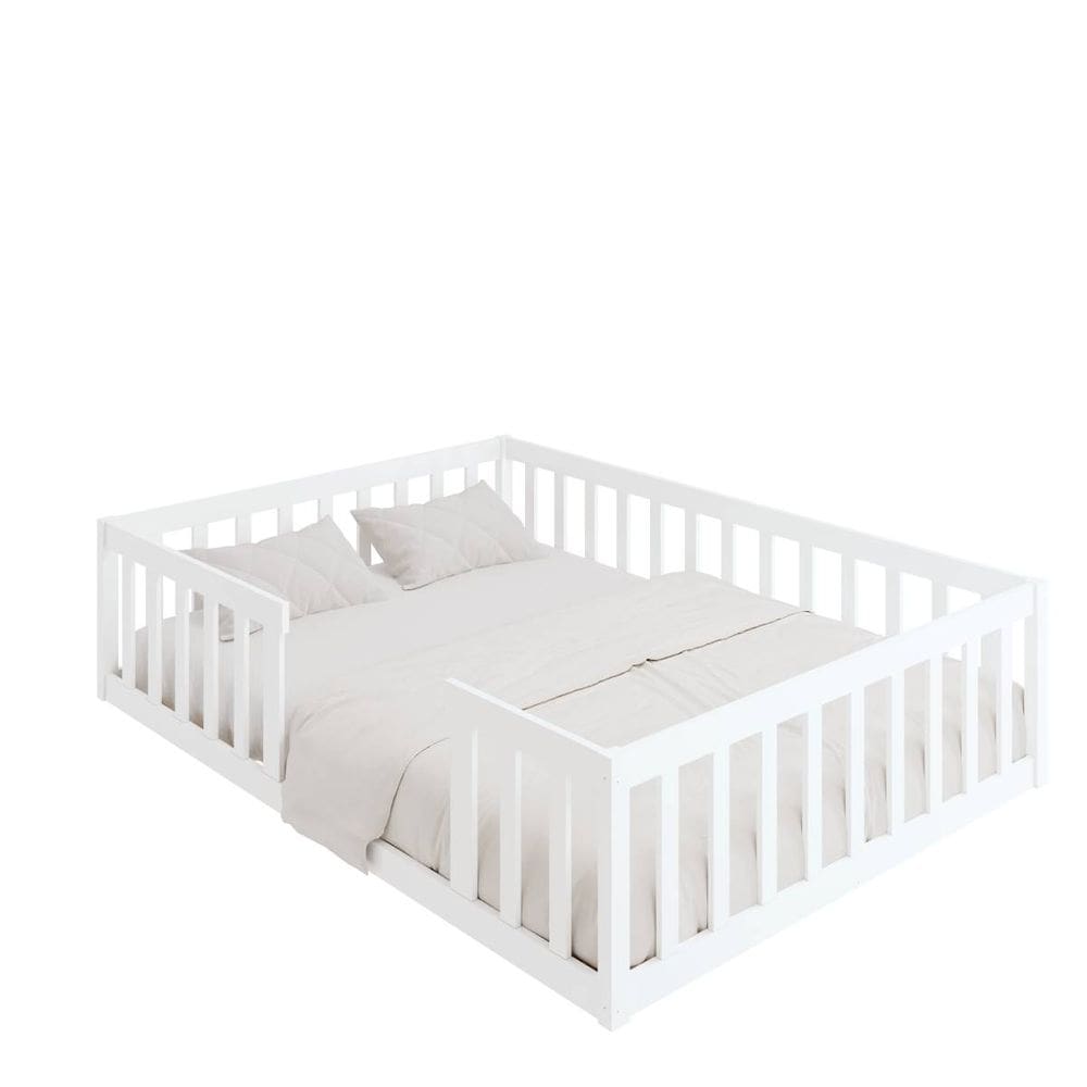 Cama Casal Montessoriana Branco