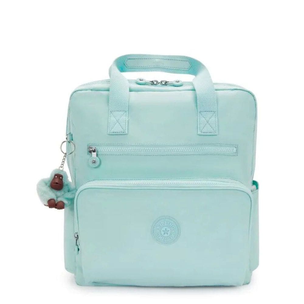 Mochila De Maternidade Kipling Audrie Verde Água + Trocador