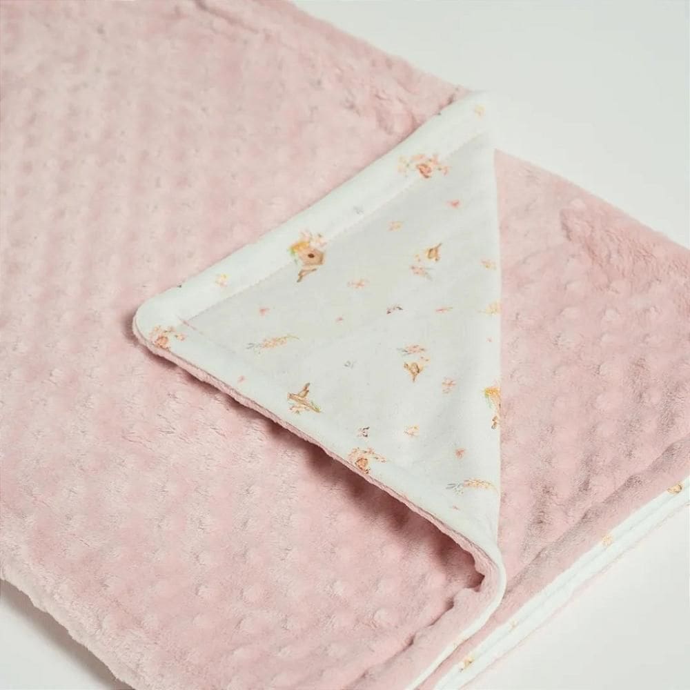 Cobertor Hug Fleece Dots Fun Linha Lovely Day Rosa