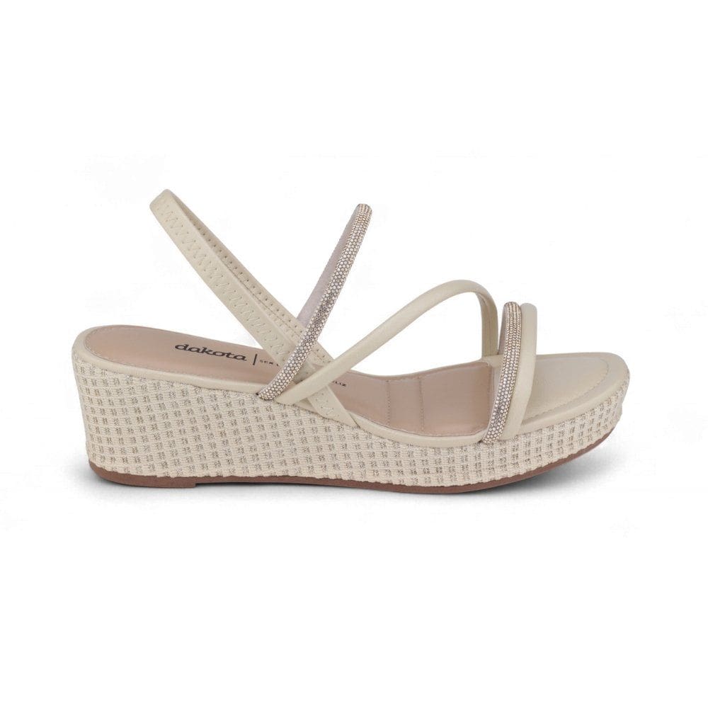 Sandália Feminina Dakota Anabela Y8321 Casual
