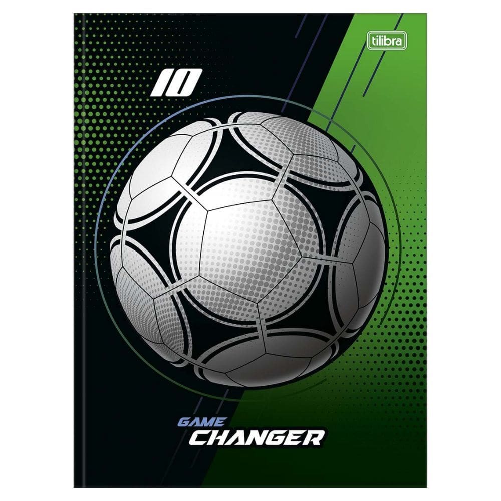 Caderno Brochura Escolar Grande Masculino Capa Dura Score Esportes 48 Folhas - Tilibra