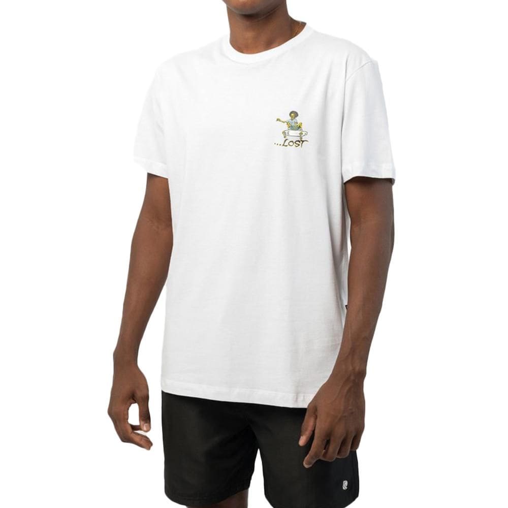Camiseta Lost Air Time SM24 Masculina Branco