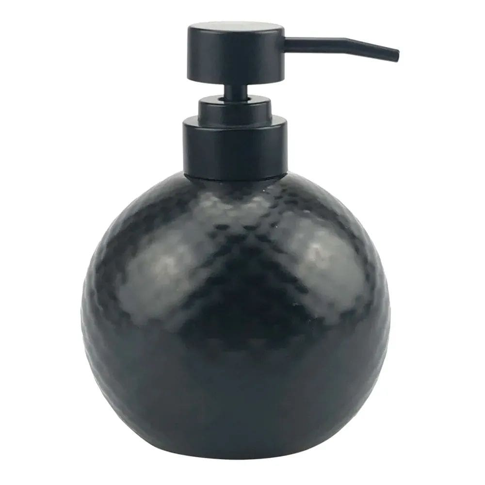 Porta Sabonete Liquido de Porcelana Preto 12cm ZO0018 BTC