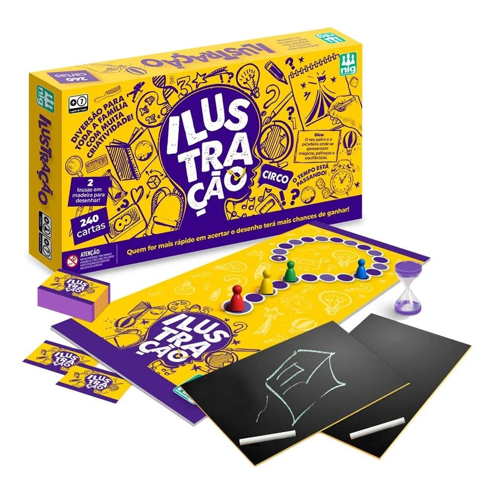 Jogo Ilustração - Nig Brinquedos