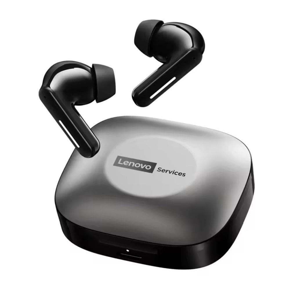 Fone de Ouvido Lenovo Services LE209 Bluetooth – Cancelamento de Ruído Inteligente e Design Premium
