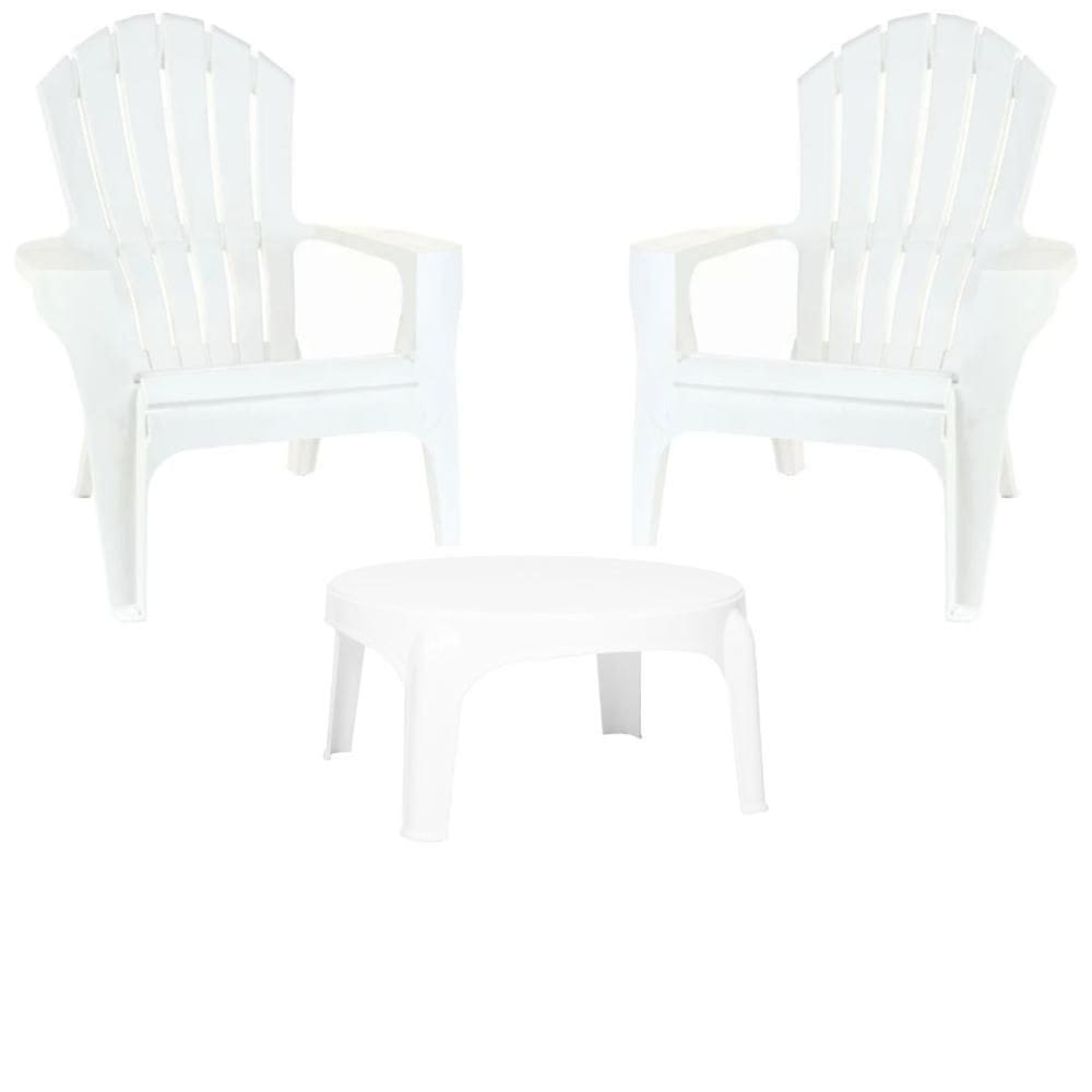 Kit 2 Poltronas Miami + Mesa Puket