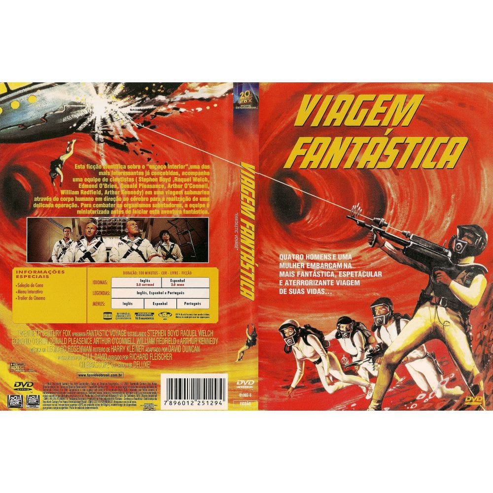 Dvd Viagem Fantástica