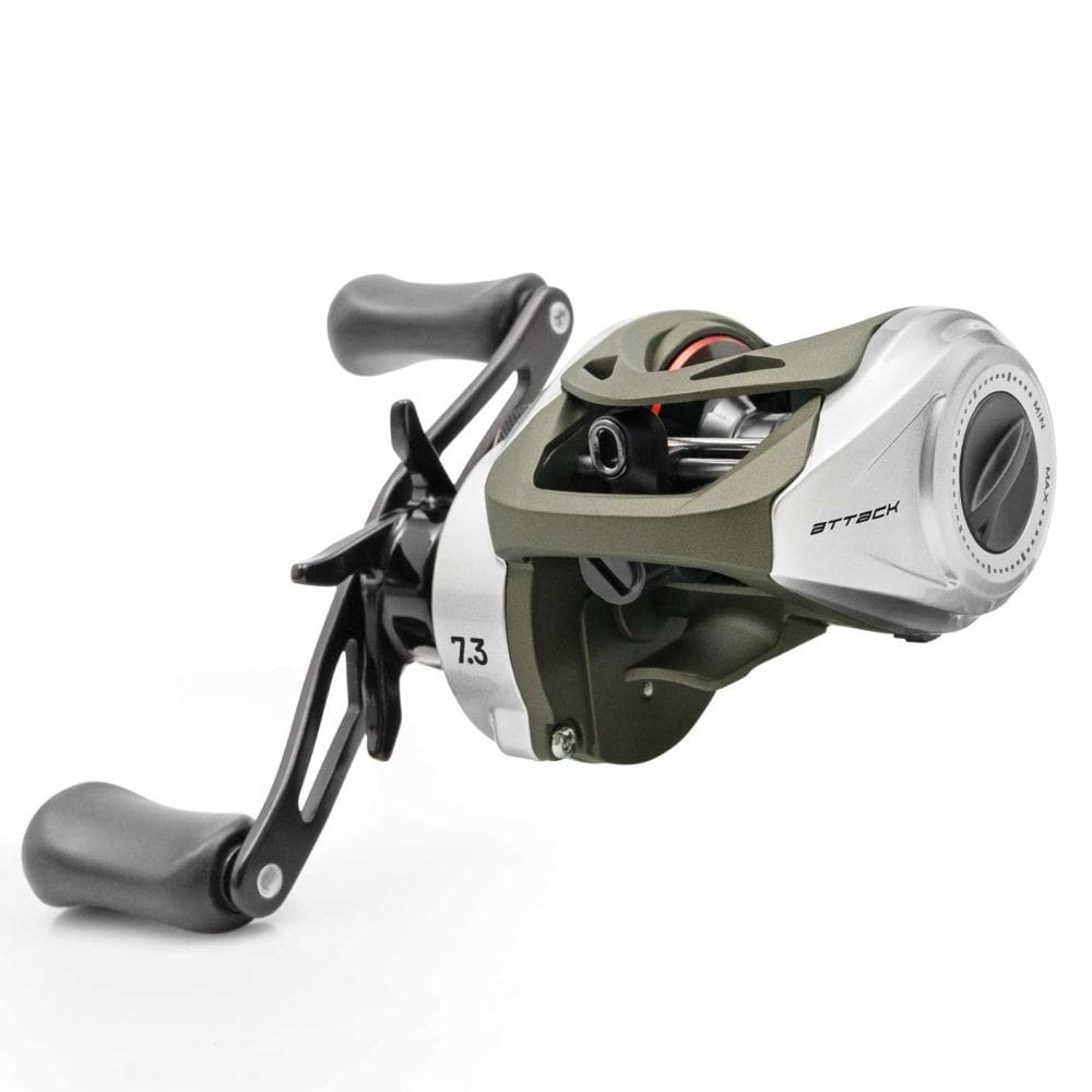 Carretilha Maruri Attack RH Prata Drag 5kg Direita