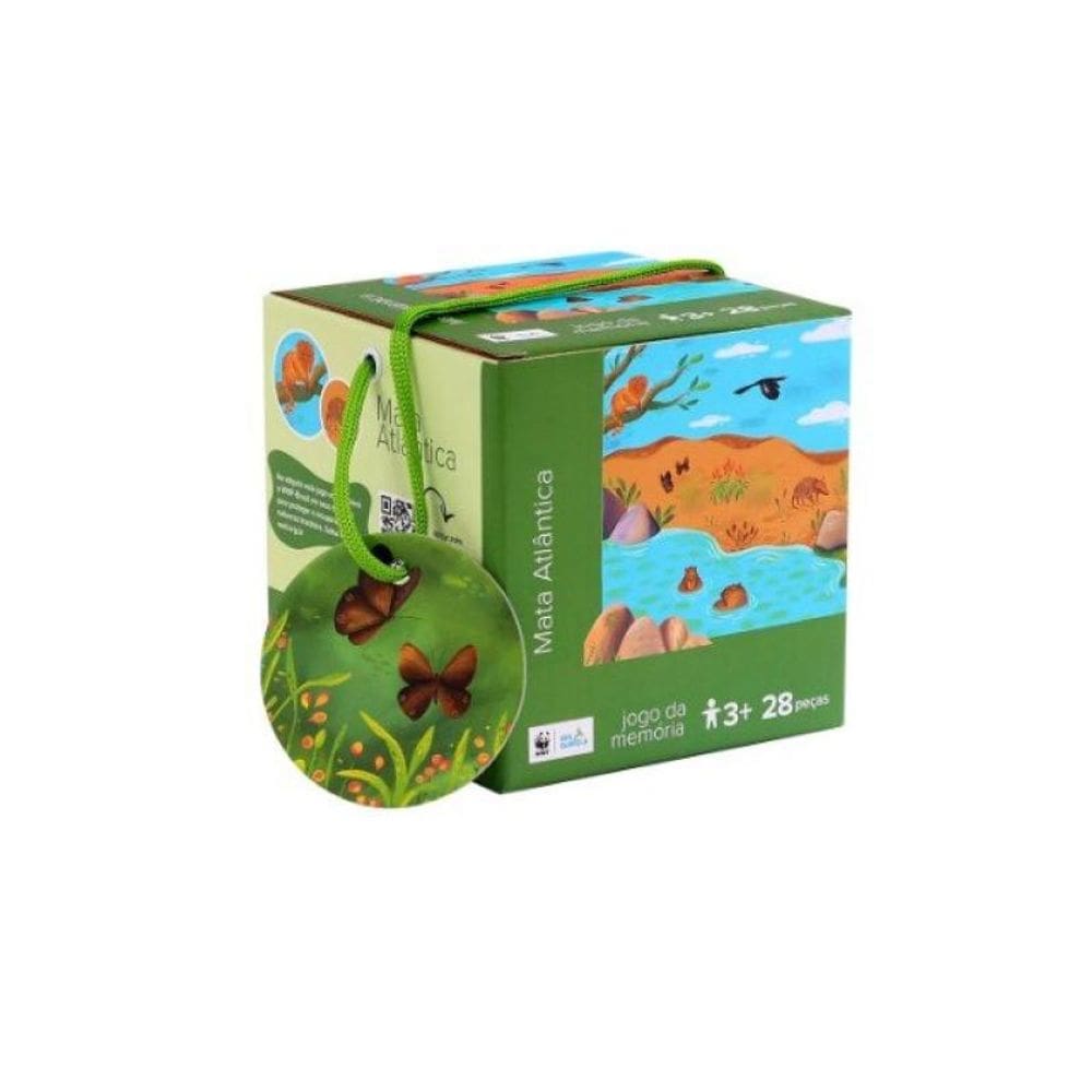 Jogo Da Memória Mata Atântica - 28 Peças