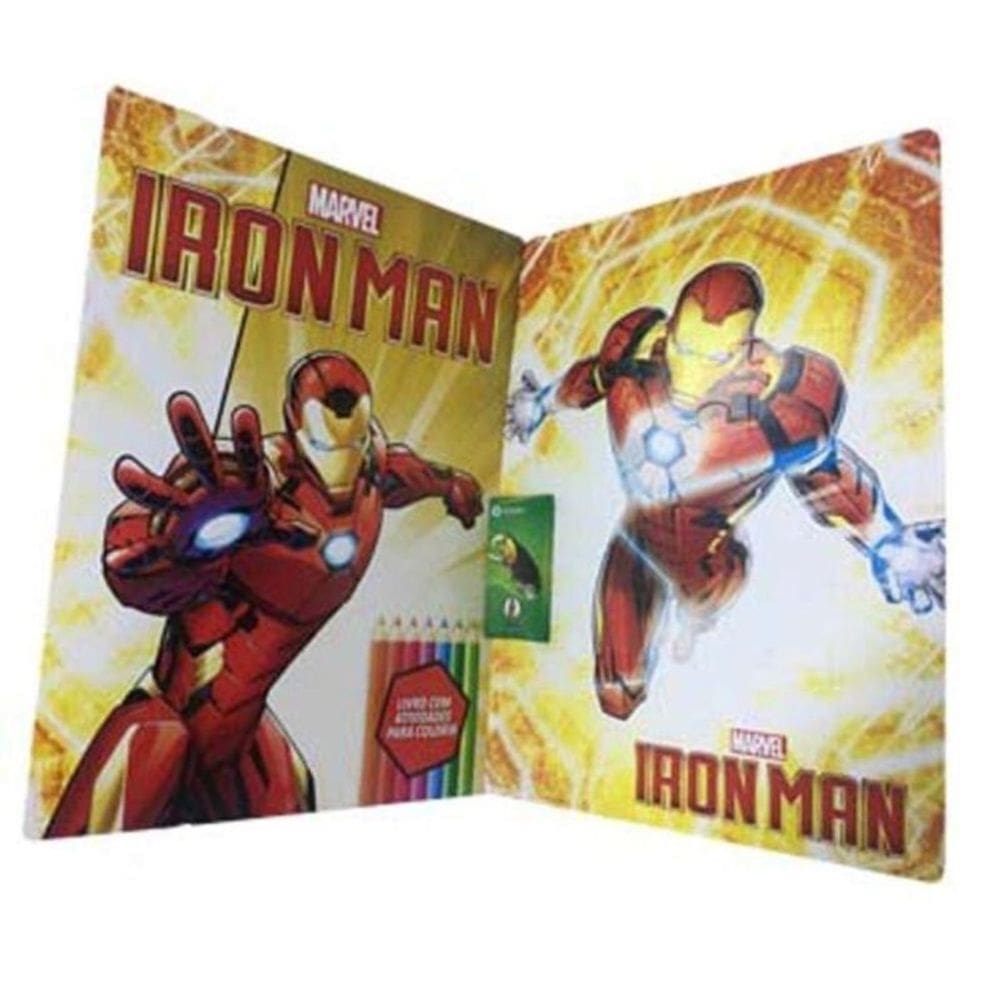 Marvel Kit Diversão - Iron Man
