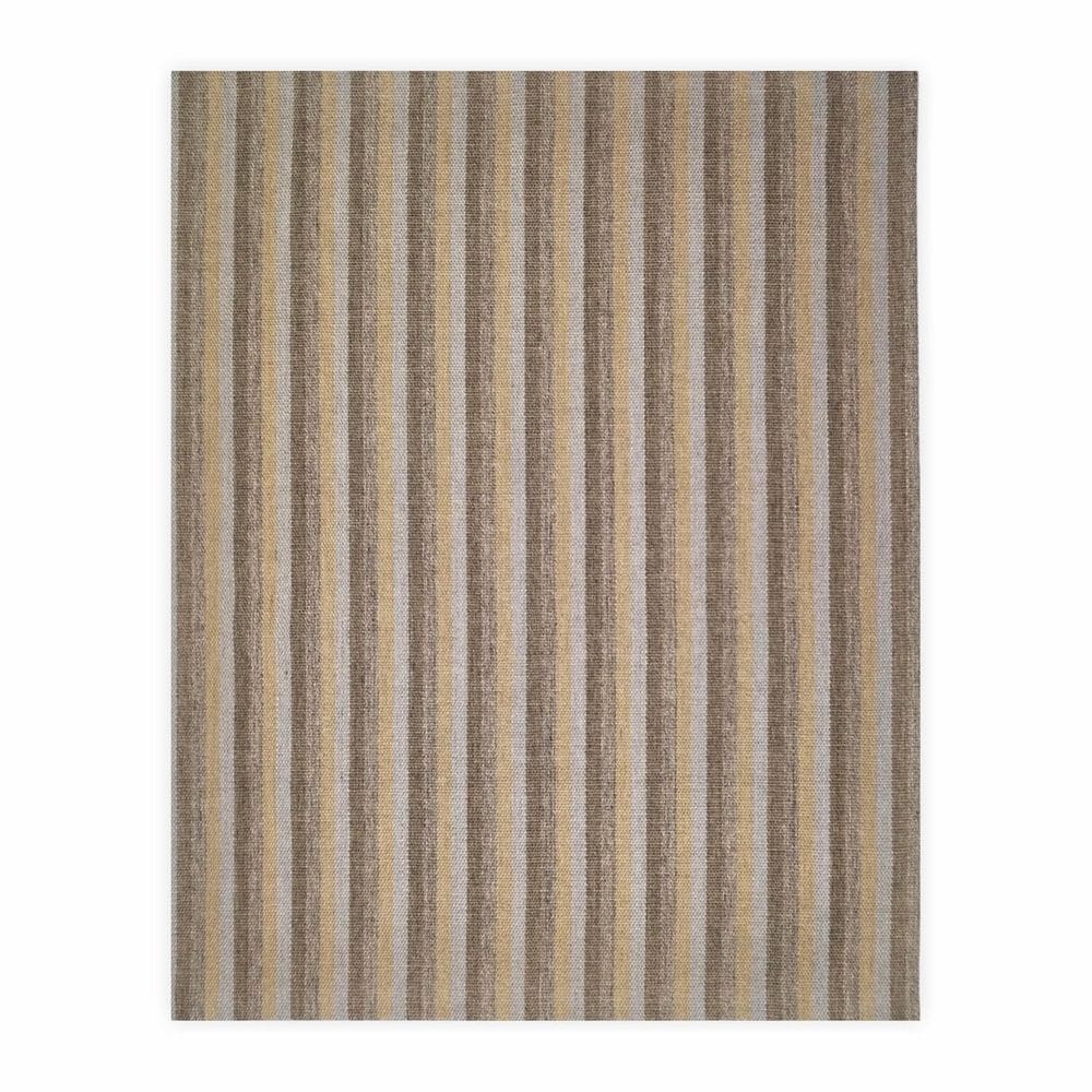 Tapete Sisal L42 Liso 200cm X 250cm Especial Bege Listrado