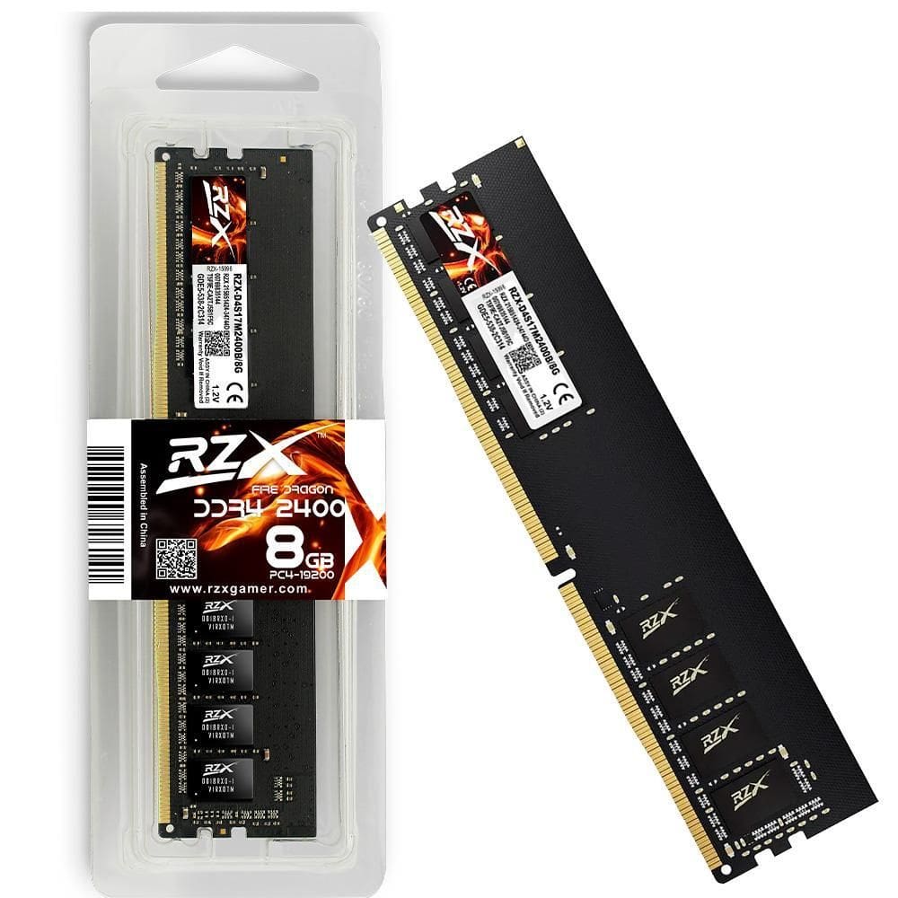 Memória Ram Gamer Desktop 8Gb 2400Mhz Ddr4 Firedragon - Rzx