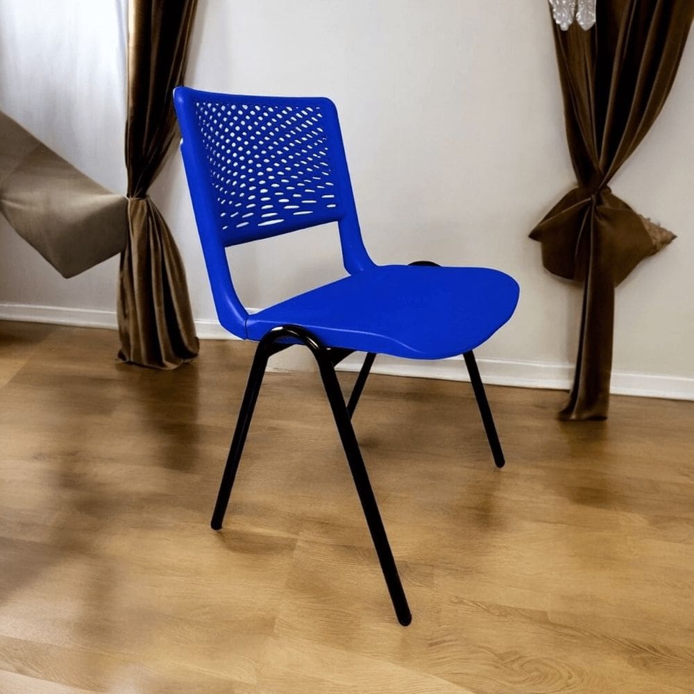 Cadeira Ergonômica para Recepção e Sala de Espera Verona Bege