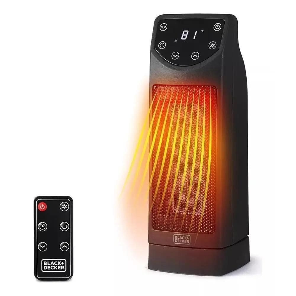 Aquecedor Portátil 3 Em 1 Black Decker Ceramic Elétrico-110V