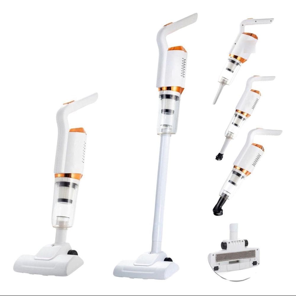 Aspirador De Pó Vertical Portátil Recarregável Sem Fio Nfe