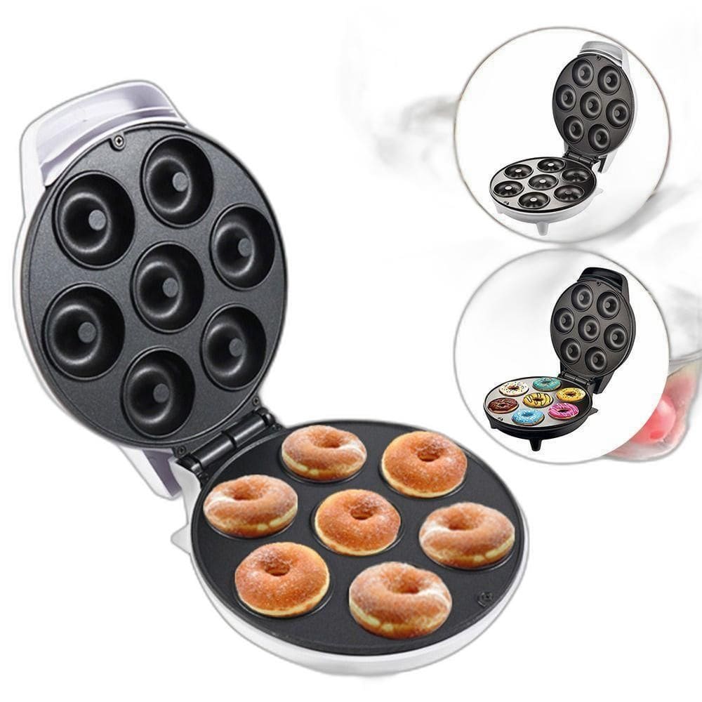 Máquina 7 Donuts Rosquinha 110V Café Da Manhã Branco