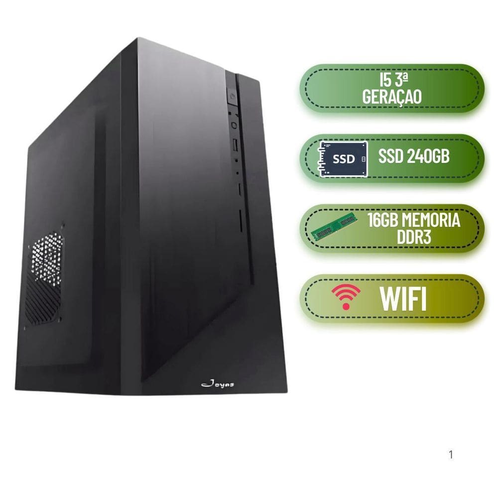 Pc Basico Escritorio Home Office 16Gb 240Gb Win11 + Wifi