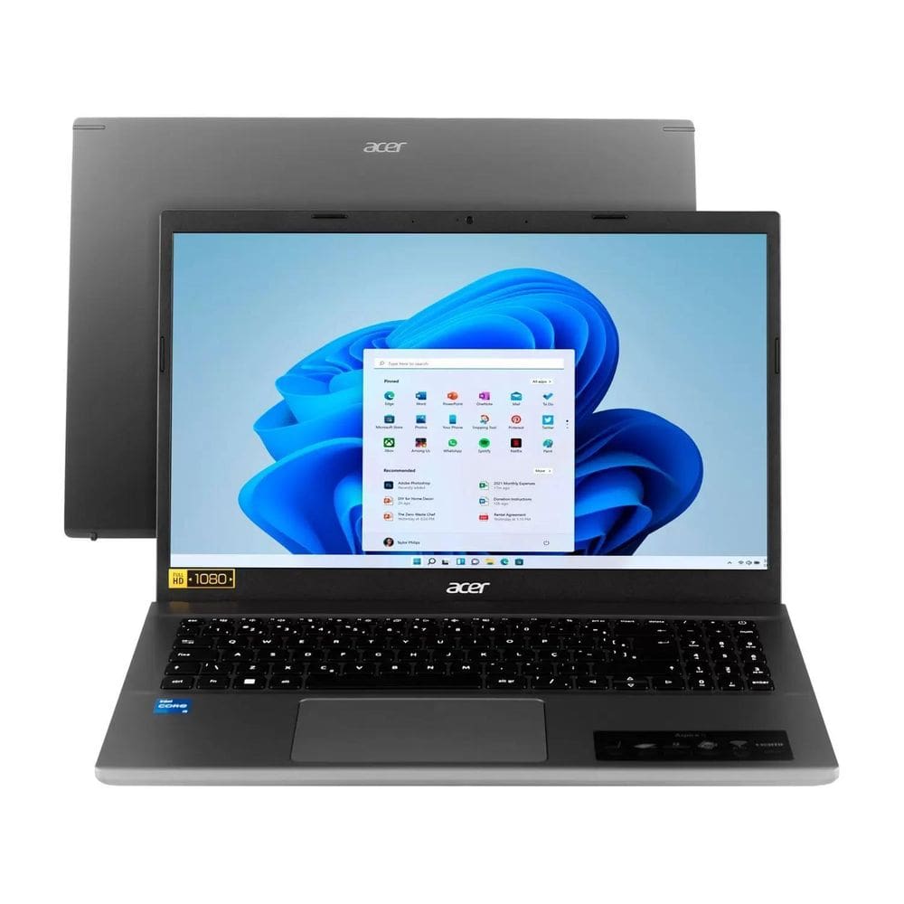 Notebook Acer Aspire 5 I5 W11 512Gb De Memória 8Gb Ram 15.6