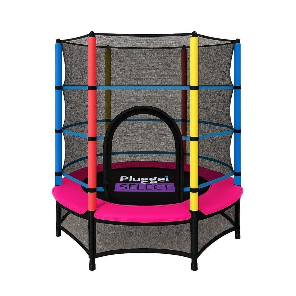 Pula Pula Cama Elástica Trampolim Infantil 1,55M 80Kg C/Rede