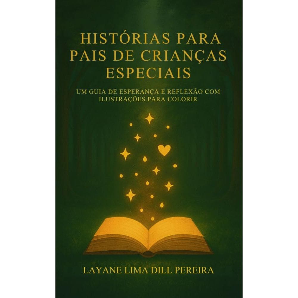 Pequenas Luzes Histórias para Pais de Crianças - Um Guia de Esperança e Reflexão com Ilustrações para Colorir