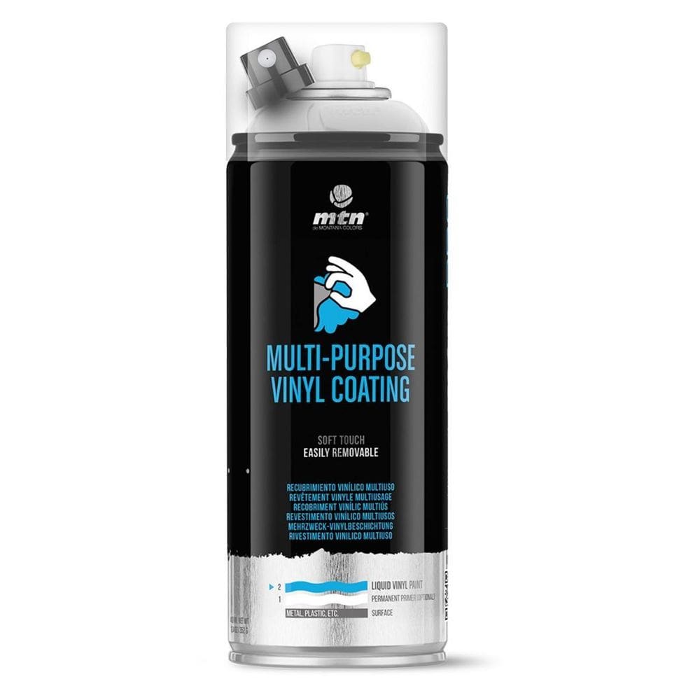 Tinta Spray Envelopamento Líquido Preto Met 400Ml Pro Mtn
