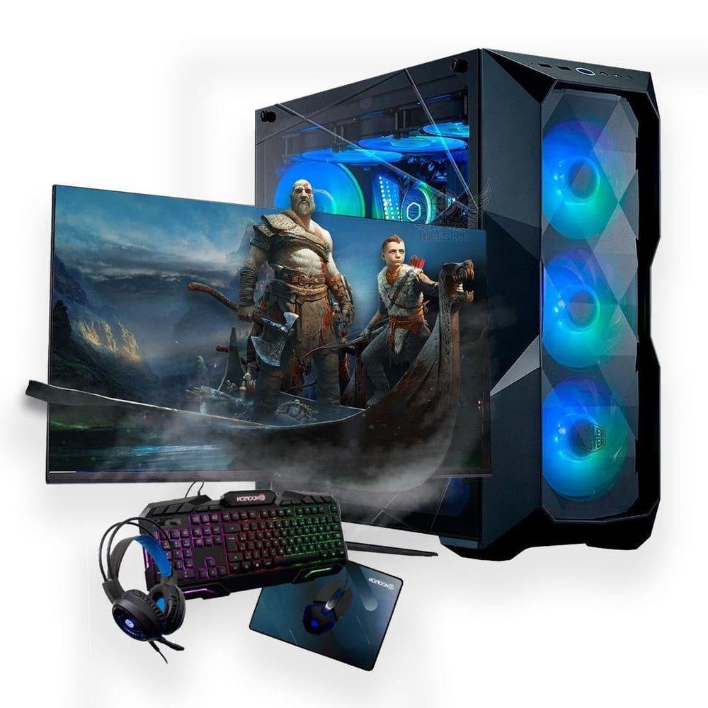 Pc Gamer Montado Ryzen 5 Com 32Gb Ddr4 Completo + Kit Game