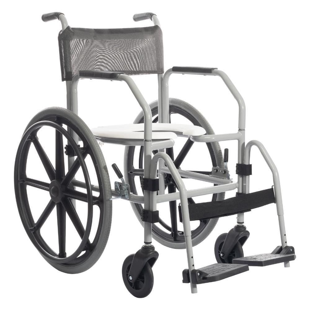 Cadeira De Rodas Banho Rg Higiênica 100Kg Roda Grd Jaguaribe