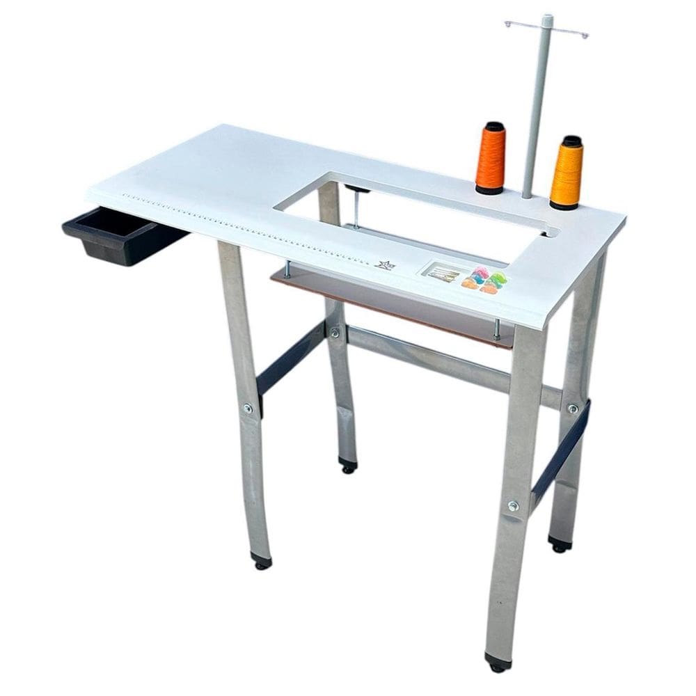 Mesa Tampo Móvel Máquina Costura Elgin Genius Plus Jx4035