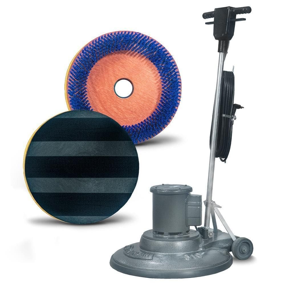 Enceradeira Industrial 510Mm Escova E Suporte - Rotterman