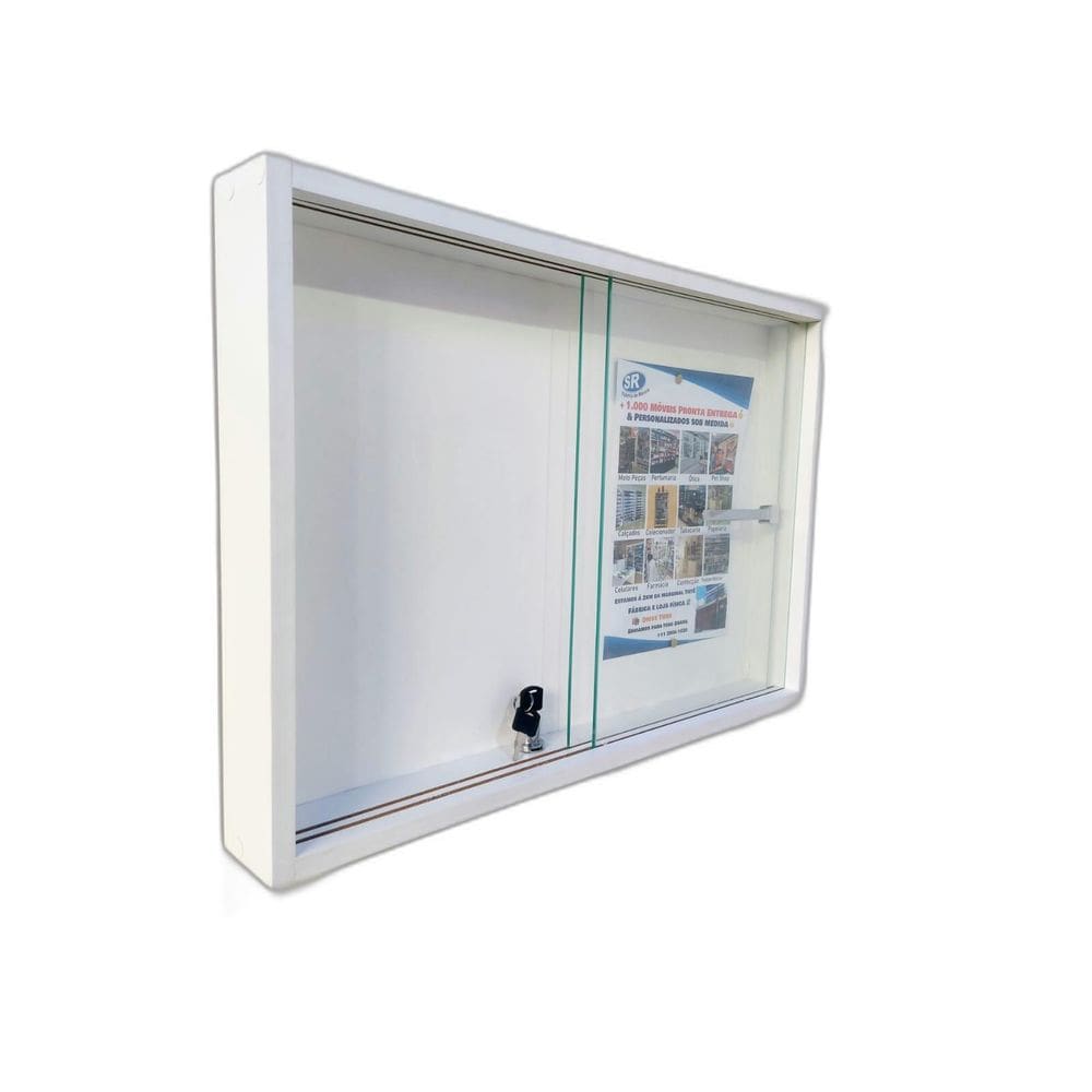 Quadro De Avisos Branco 40X60