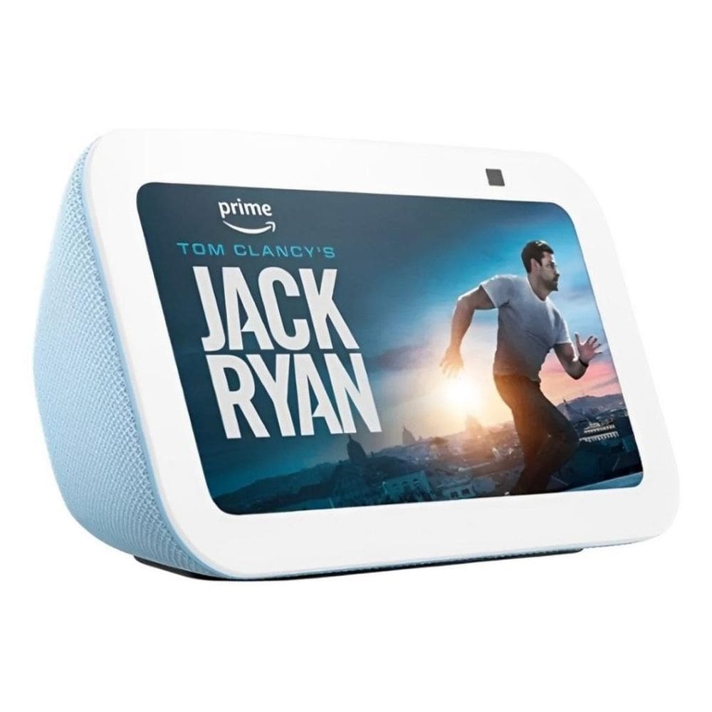 Caixa Som Echo Show 5 Azul 2025 Display 5,5 Alexa E Câmera