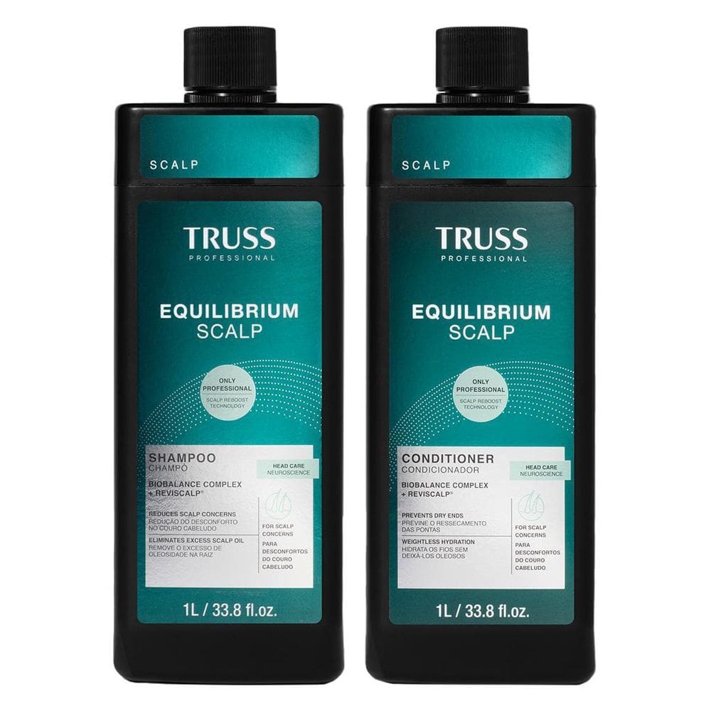 Truss Equilibrium Scalp Kit Shampoo 1L + Condicionador 1L