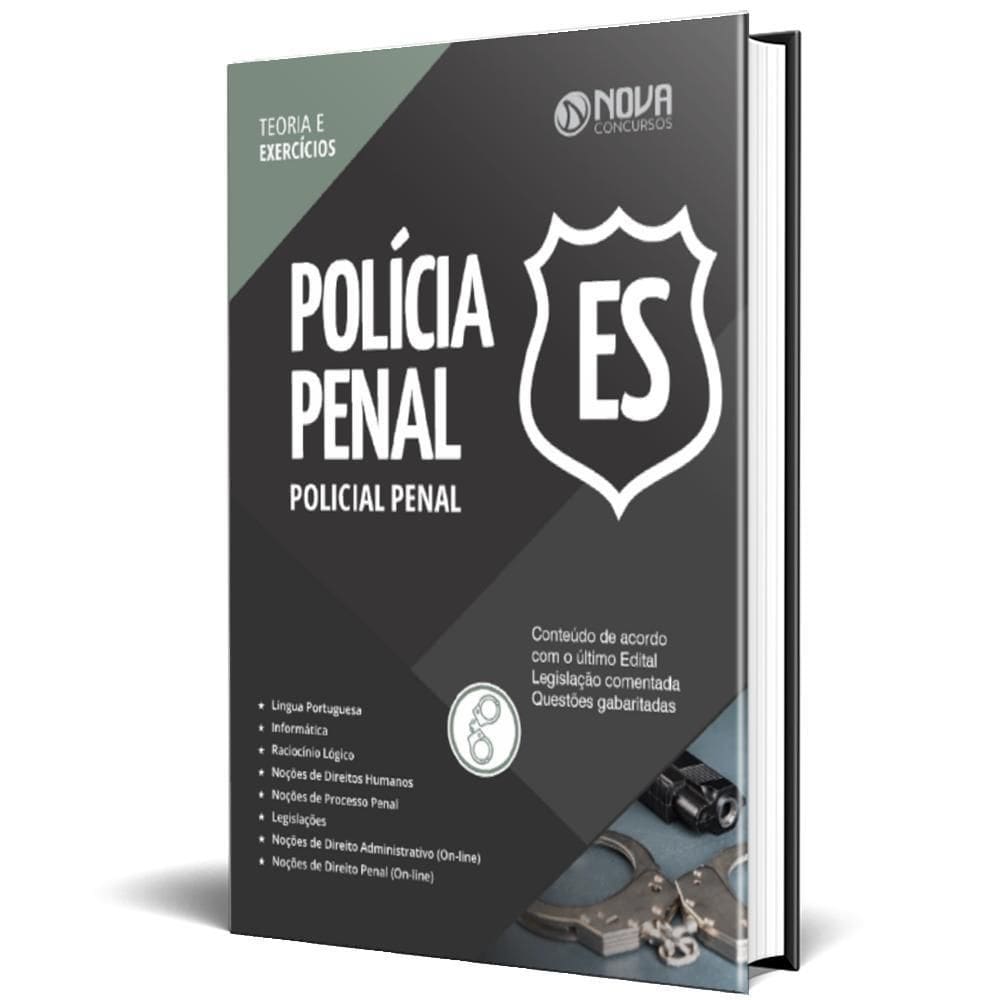 Apostila Polícia Penal Es 2024 - Policial Penal