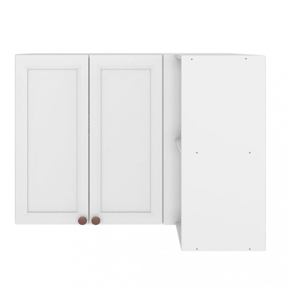 Armario Aereo Canto Reto 2 Portas Unna Poliman