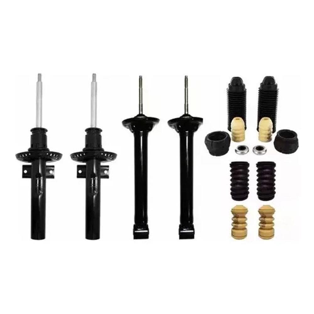 4 Amortecdores + 4 Batentes Gol G5/G6/G7