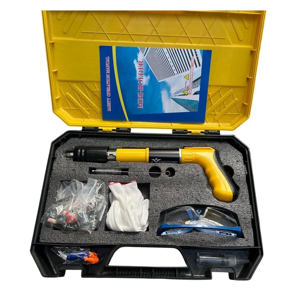 Pistola Pino Fixação Prego Ação Direta Finca Pinos Drywal