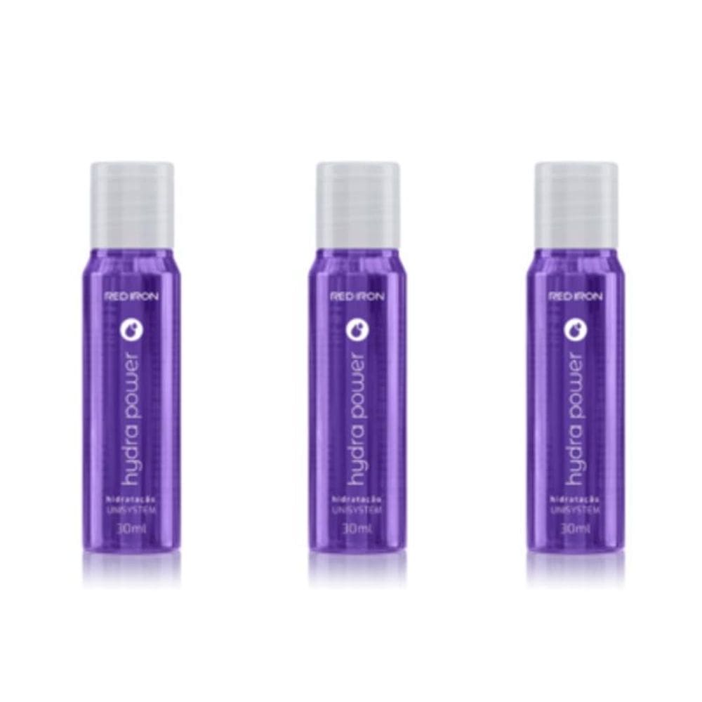 Red Iron Ampola Hidra Power Ampola 30Ml X 3Un