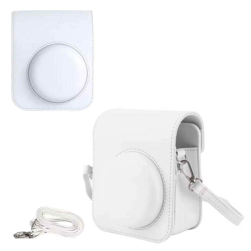 Capa Premium Protetora Com Alça Para Câmera Instax Mini 12