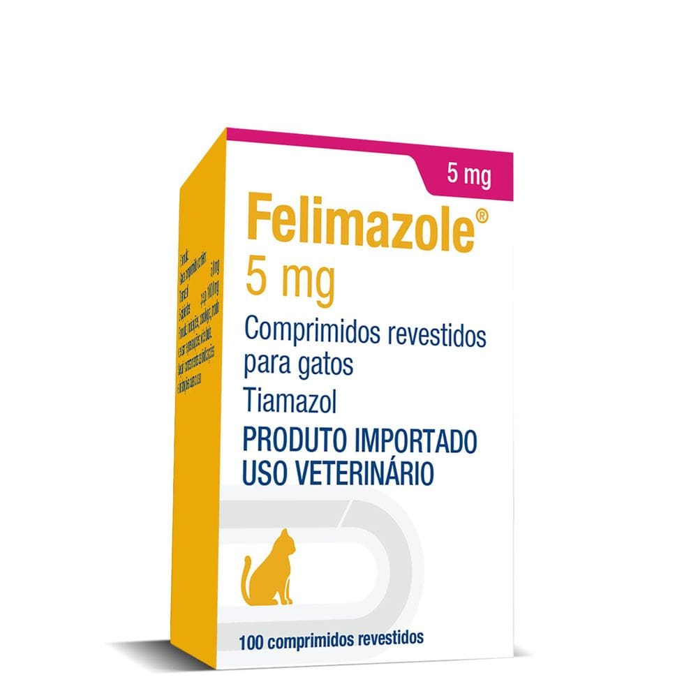Endocrinológico Felimazole 5Mg 100Cp Para Gatos - Dechra