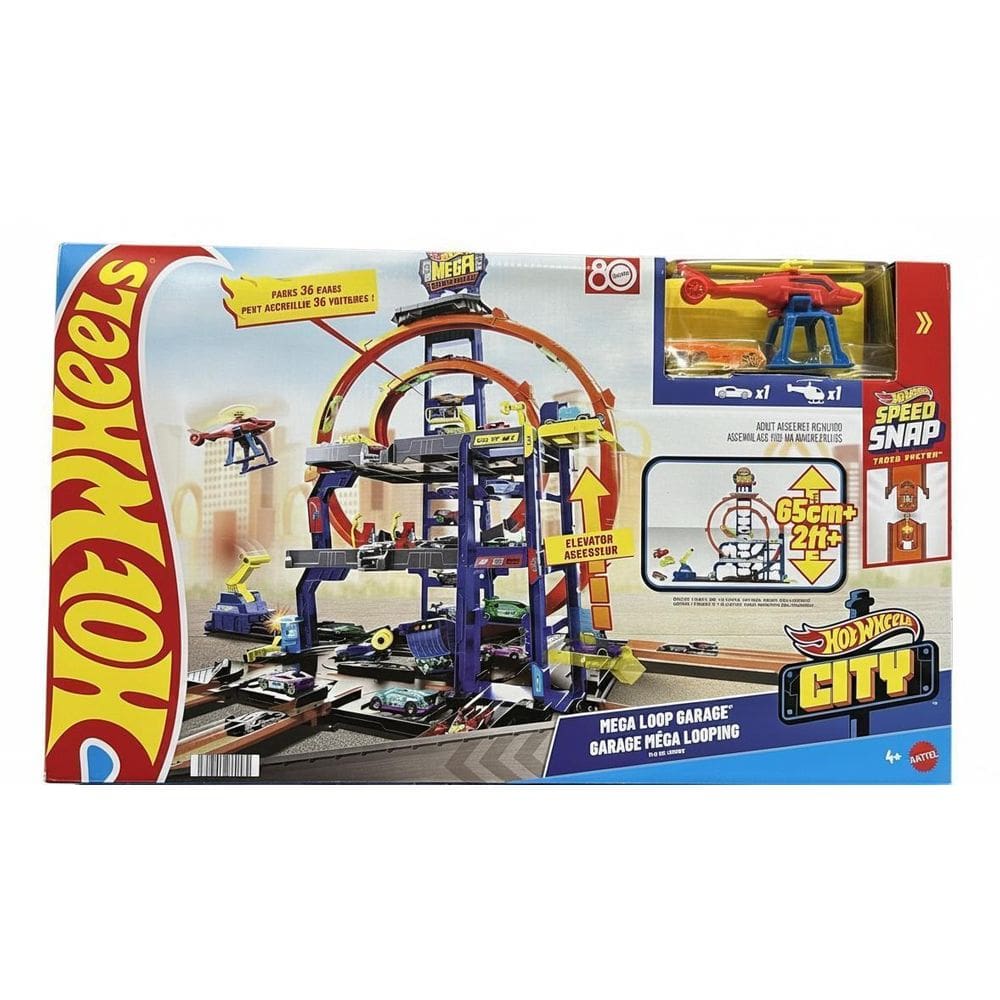 Hot Wheels City Pista De Brinquedo Mega Garagem Jbm74